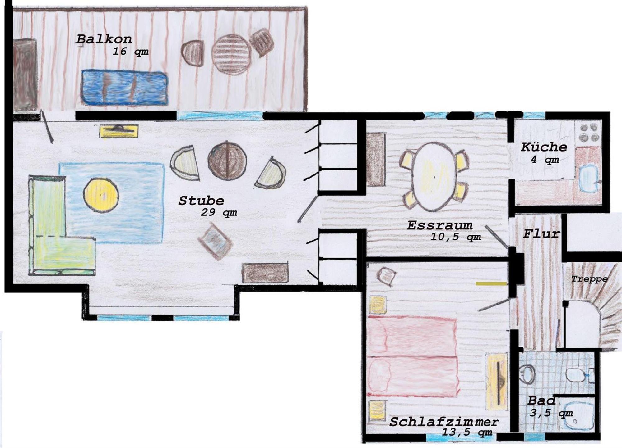 Feddersen's Ferienwohnung Harrislee Zimmer foto